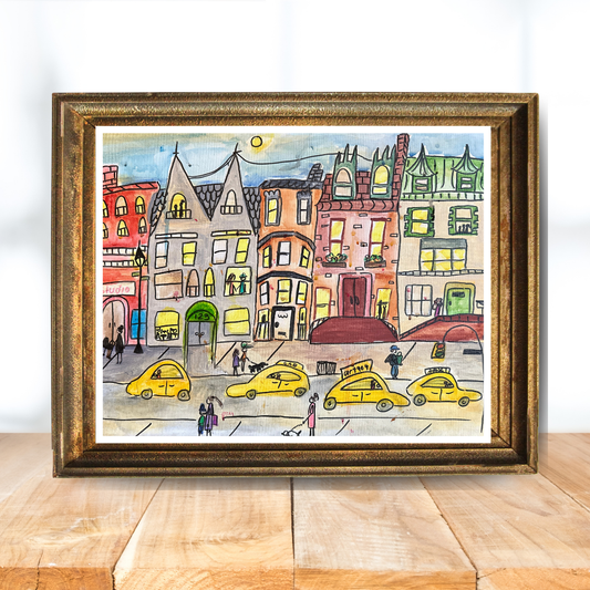 upper west side art print